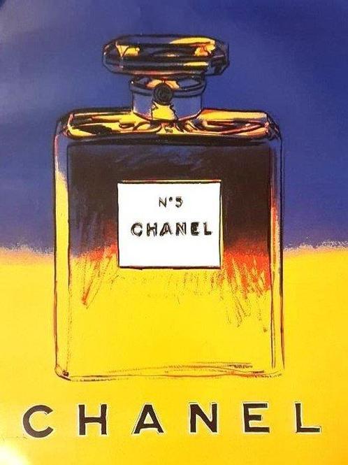 Andy Warhol (after) - Chanel N°5 - manifesto originale, Antiek en Kunst, Kunst | Designobjecten