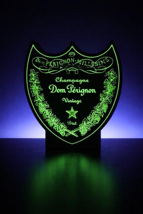 Tribute to Dom Perignon Luminous - Reclamebord met, Collections, Vins