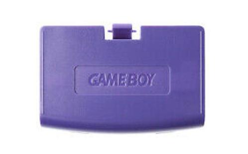 Game Boy Advance Batterijklepje Paars (Third Party) (Nieuw), Games en Spelcomputers, Spelcomputers | Nintendo Game Boy, Nieuw