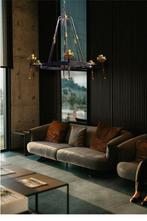 Lustre - Lustre en fer forgé - style moderne médiéval - Fer,, Huis en Inrichting, Nieuw