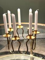 Kandelaar - Gegoten messing - Scandinavisch design, Antiek en Kunst