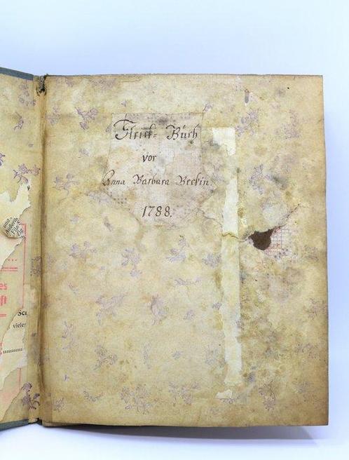 Anna Barbara Beckin - Stich Buch von Anna Barbara Beckin -, Antiek en Kunst, Antiek | Boeken en Manuscripten