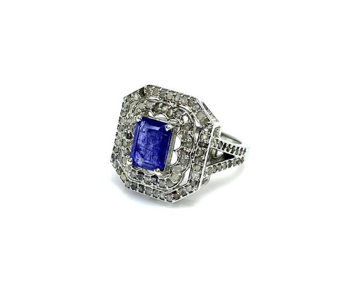 Sans Prix de Réserve - Bague tendance Argent - 2.83ct. tw., Bijoux, Sacs & Beauté, Bijoux anciens