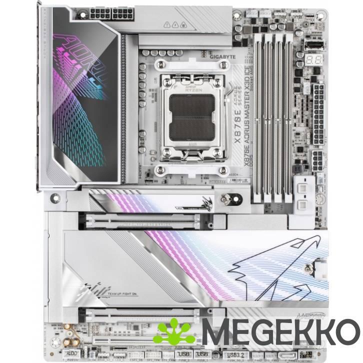 Gigabyte X870E AORUS MASTER X3D ICE, Computers en Software, Overige Computers en Software, Nieuw, Verzenden