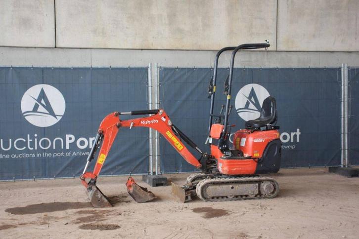 Veiling: Minigraver Kubota K008-3 Diesel 7.5kW 2021, Zakelijke goederen, Machines en Bouw | Kranen en Graafmachines, Ophalen