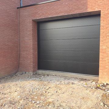 Zwarte sectionaal garapoorten b.v 250x215 € 820 ! beschikbaar voor biedingen