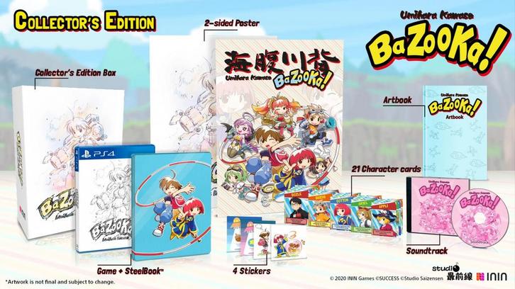 Umihara Kawase BaZooKa!-Collectors Edition (PlayStation 4), Games en Spelcomputers, Games | Sony PlayStation 4, Ophalen of Verzenden