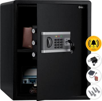 KESSER® Elektronische Kluis met cijferslot 40x50x40cm - Zwar, Verzenden