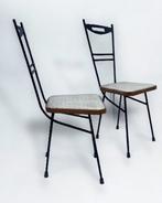 Stoel - Paar smeedijzeren stoelen
