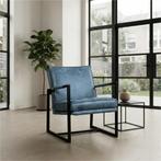 Leren fauteuil Secret, Huis en Inrichting, Fauteuils, Nieuw, Ophalen of Verzenden, 50 tot 75 cm, Industrieel, Modern