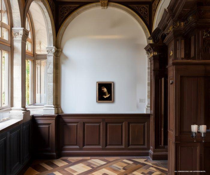 Italiaanse school (XVII) - San Giovanni a Patmos - NO, Antiek en Kunst, Kunst | Schilderijen | Klassiek