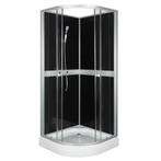 Sanifun complete douchecabine Nolan 900 x 900 zwart, Nieuw, Douche, Ophalen of Verzenden