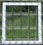 pvc raam , chassis , venster 153 x 164 wit / basaltgrijs, Doe-het-zelf en Bouw, Raamkozijnen en Schuifdeuren, 150 tot 225 cm, Nieuw