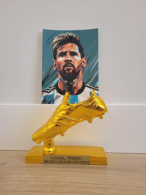 Bota Oro Leo Messi + Fotografie Leo Messi, Verzamelen, Overige Verzamelen