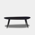 Tafel organisch eikenhout - Hout Onderstel - Donker Eiken, Nieuw