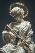 Dine Chanima (XX-XXI) - (XXL) Giant Gold Trimmed Marble