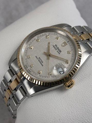 Tudor - Prince Date Automatic Diamond Dial - 72033 - Unisex