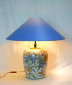 Lampe - Laiton, Porcelaine