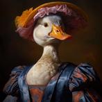 Topograffiti - madam duck, Antiquités & Art, Art | Peinture | Moderne