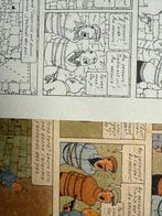 Tintin - L’île noire - page 49 en édition alternée + page 49, Boeken, Nieuw