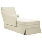 vidaXL Chaise longue met bolster en rechterarmleuning, Verzenden