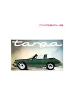 1965 PORSCHE TARGA BROCHURE, Boeken, Auto's | Folders en Tijdschriften, Nieuw, Ophalen of Verzenden