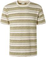 No Excess T-shirt Strepen Creme maat Maat 52/54 (L) Heren, Kleding | Heren, T-shirts, Verzenden, Nieuw, Maat 52/54 (L), No Excess
