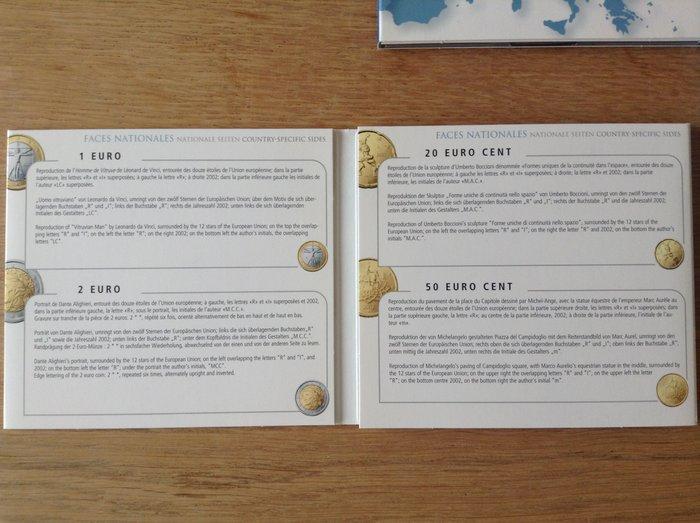 Luxemburg. Series 1 Cent - 2 Euro 2002 (12 series) (Zonder, Postzegels en Munten, Munten | Europa | Euromunten