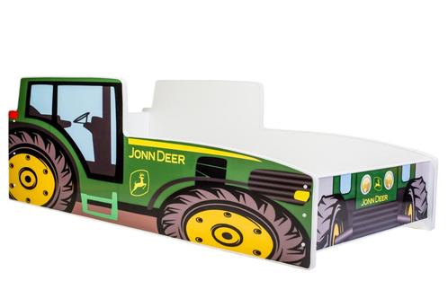 Tractor kinderbed - John Deer Groen - 160x80 cm, Kinderen en Baby's, Kinderkamer | Bedden, Nieuw, Ophalen of Verzenden