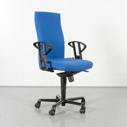 Sitag bureaustoel , blauw, 2D armleggers, nieuwe gasveer, Huis en Inrichting, Bureaustoelen, Gebruikt, Ophalen of Verzenden