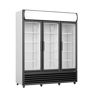 SARO Koelkast met glasdeur en reclame display - GTK 1065, Verzenden