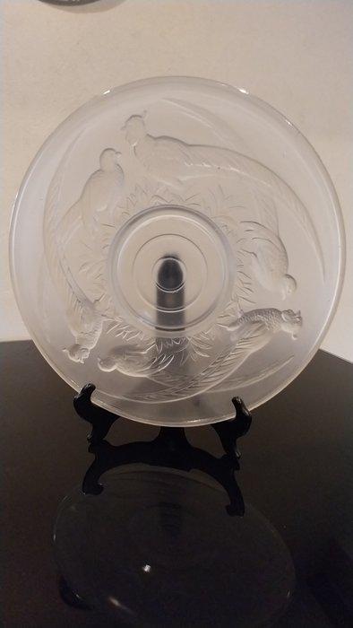 Verlys - Marius Ernest Sabino - Plat - verre opalescent -, Antiek en Kunst, Antiek | Glaswerk en Kristal
