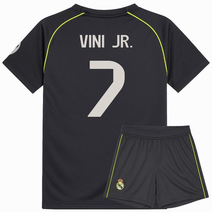 Kingdo Real Madrid Voetbaltenue Vini JR. Uit - 2025-2026 -, Sport en Fitness, Voetbal, Bal, Nieuw, Verzenden