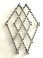 Jacques Adnet - Onderzetter - Verzilverd, art deco design, Antiek en Kunst