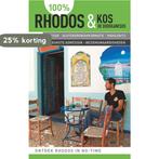 100% Rhodos, Kos en Dodekanesos / 100% regiogidsen, Verzenden, Zo goed als nieuw, Mette Iversen