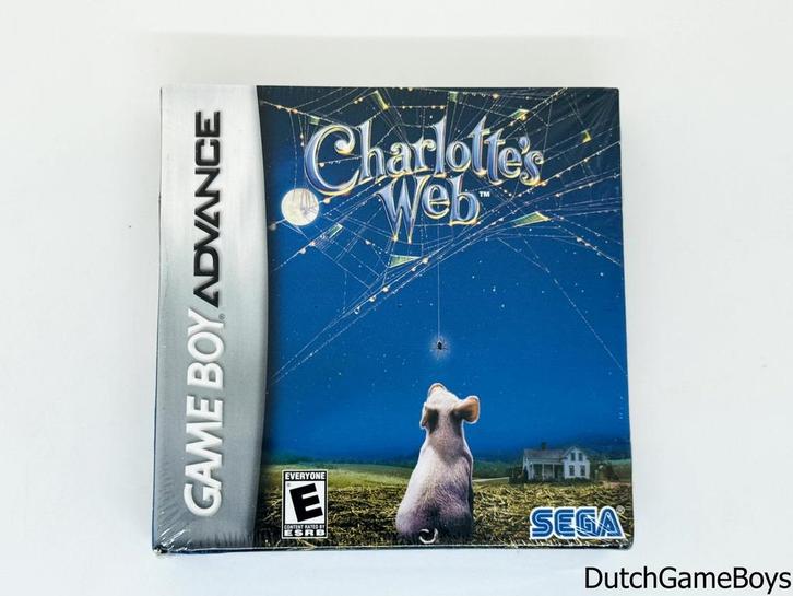 Gameboy Advance / GBA - Charlottes Web - USA - New & Sealed, Games en Spelcomputers, Games | Nintendo Game Boy, Gebruikt, Verzenden
