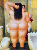 Fernando Botero (after) - Il Bagno, Antiek en Kunst