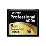 Lexar Professional 600X CompactFlash - 8Gb - 90Mb/Sec, Computers en Software, RAM geheugen, Nieuw