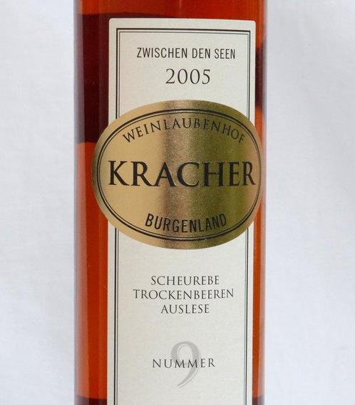 2005 Weinlaubenhof Kracher No 9 Scheurebe Zwischen den Seen, Verzamelen, Wijnen