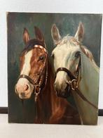 Hans Nickel (1916-1986) - Porträt zweier Pferde