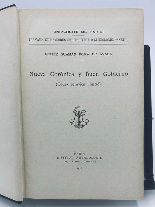 Felipe Guamán Poma de Ayala - Nueva Corónica y Buen Gobierno, Antiek en Kunst, Antiek | Boeken en Manuscripten