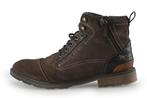 Mustang Veterboots in maat 43 Grijs | 5% extra korting, Kleding | Heren, Schoenen, Overige kleuren, Verzenden, Boots, Mustang