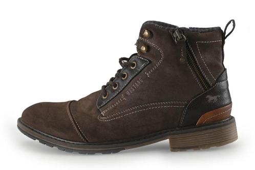Mustang Veterboots in maat 43 Grijs | 5% extra korting, Kleding | Heren, Schoenen, Overige kleuren, Gedragen, Boots, Verzenden