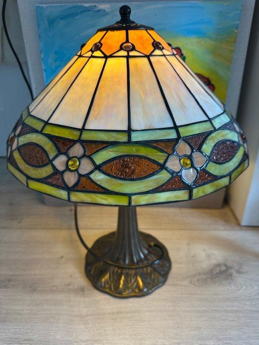 Tafellamp - Glas-in-lood - Prachtig Tiffany-stijl, Antiek en Kunst, Curiosa en Brocante