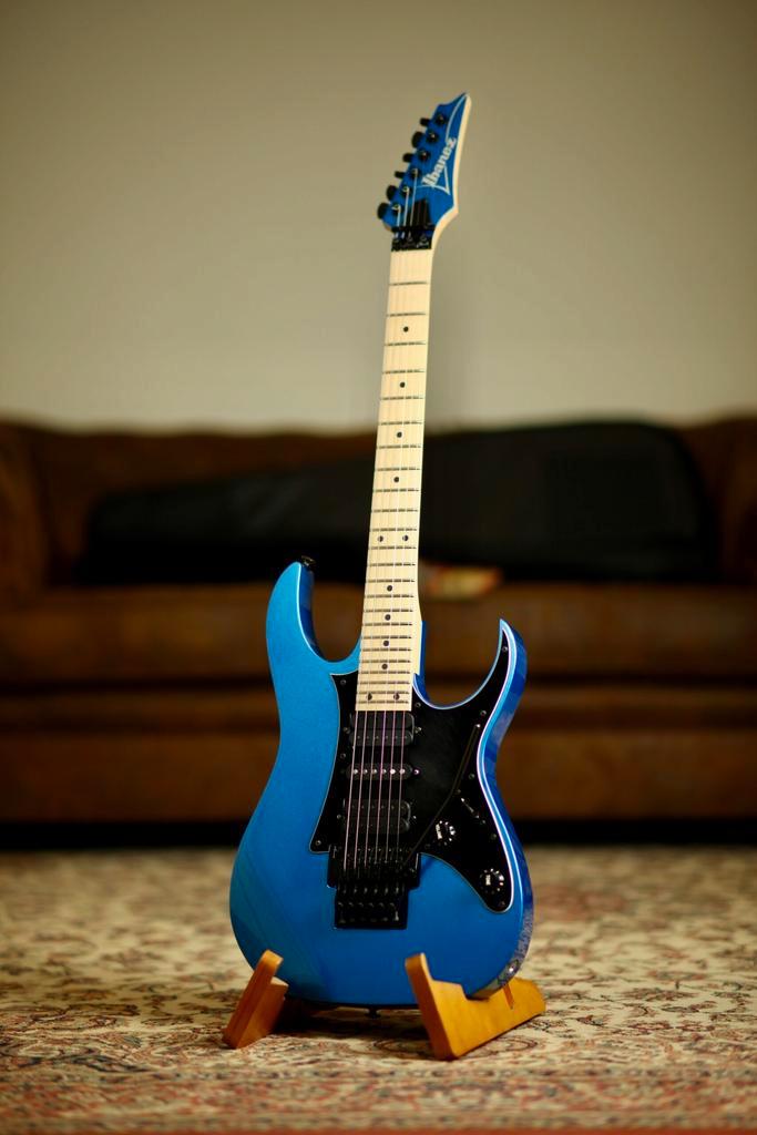 Ibanez Genesis RG550 BK MiJ | Emerald Blue, Muziek en Instrumenten, Snaarinstrumenten | Gitaren | Elektrisch, Verzenden