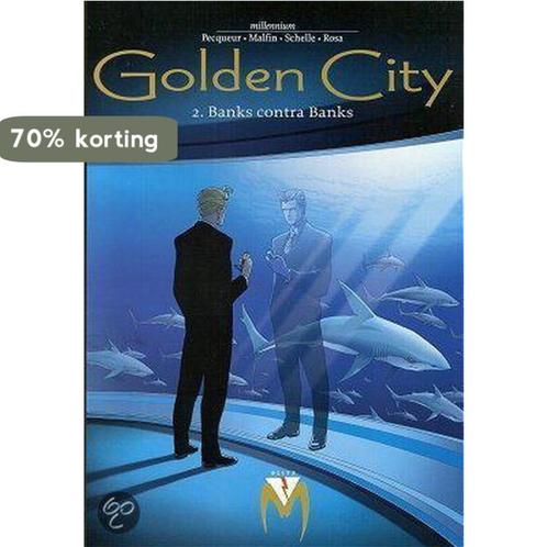 2 Golden city 9789051651126 Pecqueur, Boeken, Stripverhalen, Zo goed als nieuw, Verzenden