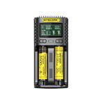 Nitecore UM2 USB-batterijlader (Batterijladers), Verzenden, Nieuw