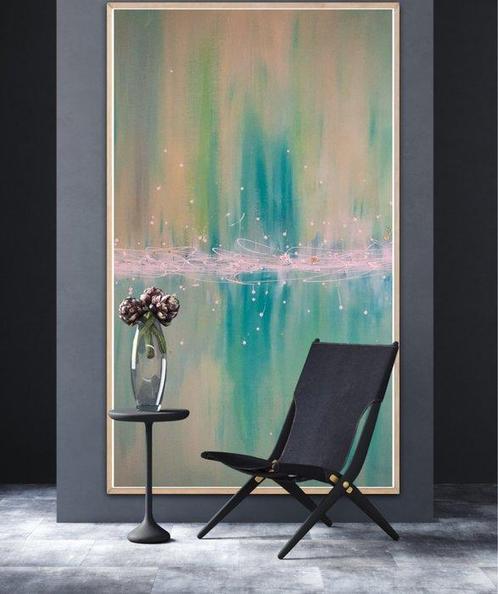 Helena Romano - Relax Landscape, Antiek en Kunst, Kunst | Schilderijen | Modern