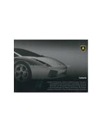 2009 LAMBORGHINI GALLARDO COUPE GARANTIE & SERVICE INSTRUC.., Ophalen of Verzenden