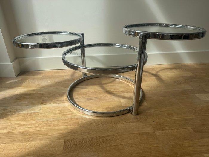 Present time / Leitmotiv - Salontafel - Glas, Staal,, Antiek en Kunst, Antiek | Meubels | Stoelen en Sofa's